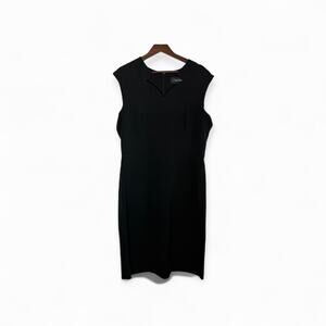 Chelsea Rose MCM Retro Sweetheart Neckline Women's 16 Little Black Dress Glam